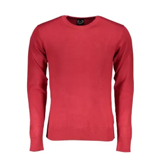 Gianmarco Venturi Rosso Viscosa Herrenpullover