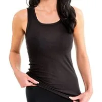 HERMKO Unterhemd 17325 Baumwolle/Modal, Longshirt, längeres Tank Top, angenehm weich