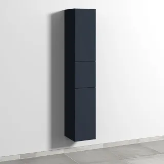 Sanipa 3way Hochschrank mit 2 Türen und 1 Auszug, Marine-Matt SP1011R