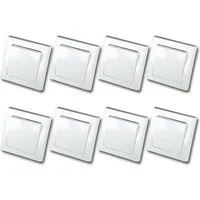 ChiliTec DELPHI 8er Set Wechsel-Schalter weiß 250V~/ 10A Unterputzschalter
