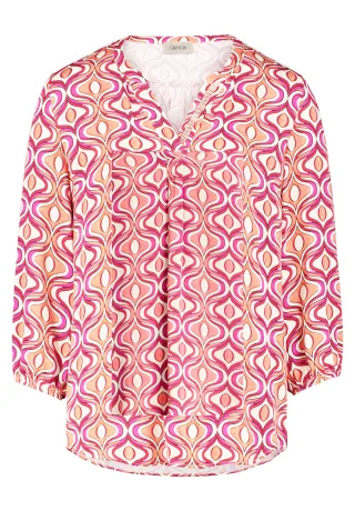 CARTOON - Blusenshirt pink/apricot - Gr. - 40
