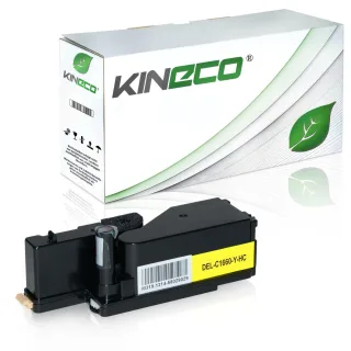 Toner kompatibel zu Dell C1660 XY7N4 593-11131 XL Yellow