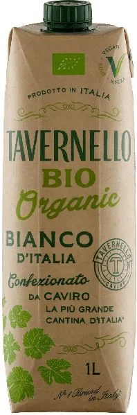 Tavernello Vino DItalia Bianco Bio BIO Jg.
