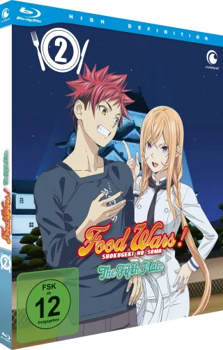 Food Wars! The Fifth Plate - Staffel 5 (Vol. 2) [Blu-ray]