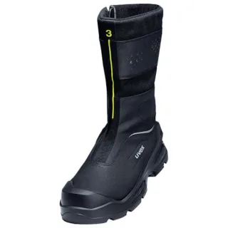uvex 3 Sicherheitsschuh Reißverschlussstiefel S3L, schwarz schwarz 45 - 6878245