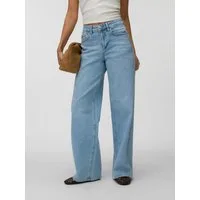 Vero Moda Weite Jeans VMSANDIE-STRETCH MR WIDE JNS RA3133 NOOS Baumwollmischung, wide fit, mid waist