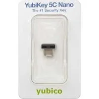 YubiKey 5C Nano, Sicherheitsschlüssel schwarz
