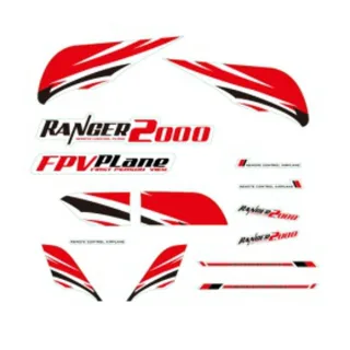 Volantex Ranger 2000 V757-8 2000mm Wingspan RC Airplane Spare Part Decals