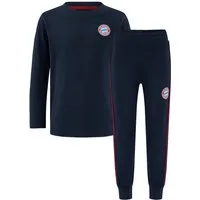 FC Bayern München Schlafanzug FC Bayern München, Schlafanzug Essentials, Kinder, Navy