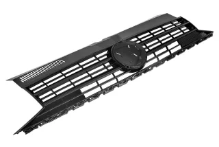 Kühlergrill Sportgrill Front Gitter Schwarz Glanz Lack für VW T6 VI ab 07/2015-