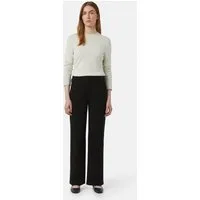 comma Chinos Hose Marlenehose aus elastischem Viskosemix mit Eingrifftaschen