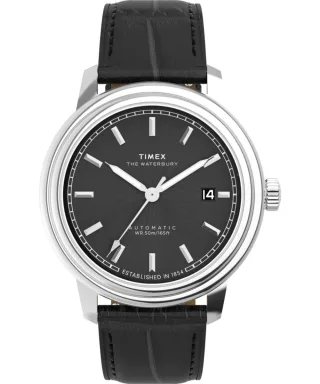 Timex Waterbury Metropolitan Herren Schwarz Armbanduhr TW2Y23000