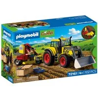 Playmobil® Großer Traktor mit Kartoffelroder (72161), Country Konstruktions-Spielset, Made in Europe