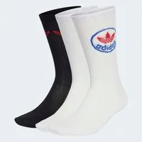 adidas Originals Sportsocken TREFOIL CREW 3P (3-Paar) für Erwachsene, im 3er-Set, neutraler Schnitt