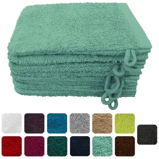 Lanudo? Waschhandschuh Set Pure Line 21x15 cm versch. Farben