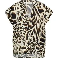 Cartoon Hemdbluse Bluse Kurz 1/2 Arm