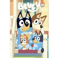 Poster Bluey - Line Up - Poster 61x91,5 cm