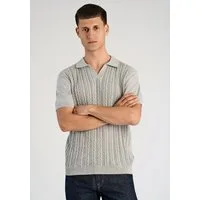 LINDBERGH Langarm-Poloshirt Poloshirt (Langarm) Relaxed Fit