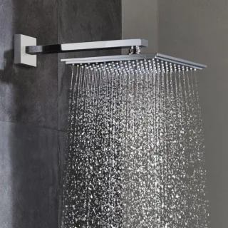 Grohe Euphoria Cube 150 Kopfbrause 27705000 152 x 152 mm, Durchfluss 9,5 I/min chrom