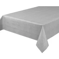 Beautex Tischdecke Wachstuchtischdecke, Leinen grau, abwischbar Wachstuch Garten (1-tlg)