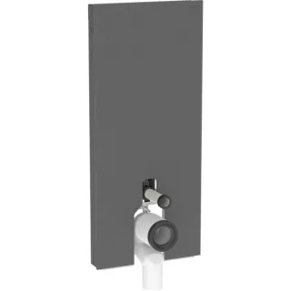 Geberit Monolith Sanitärmodul für Stand-WC, 114 cm, Frontverkleidung aus Glas: Front:, 131033CD5 131033CD5