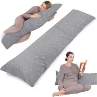 Totsy Baby Seitenschläferkissen Schwangerschaftskissen 40x145 cm - Kuschelkissen Schlafkissen