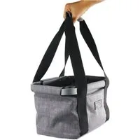 all for paws Tiertransporttasche AFP New Travel Dog - Bicycle Delux Bag - With Connector