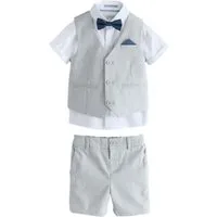 Baker by Ted Baker Kinderanzug Baker by Ted Baker Hemd, Weste und Shorts im Set (4-tlg)