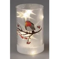formano LED Dekolicht Wintervogel 15 cm, LED fest integriert