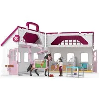 Schleich® Spielwelt HORSE CLUB, Pferdeklinik Heilende Hufe (42787), (64-tlg)