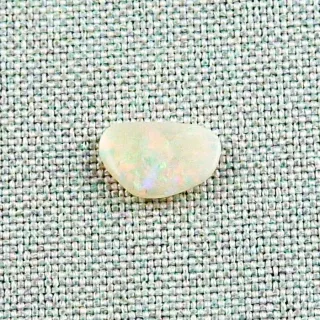 1,16 ct White Opal Lightning Ridge Multicolor Edelstein