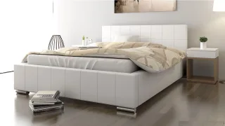 Polsterbett Bett Doppelbett GIORGIO XS 140x200cm inkl.Lattenrost