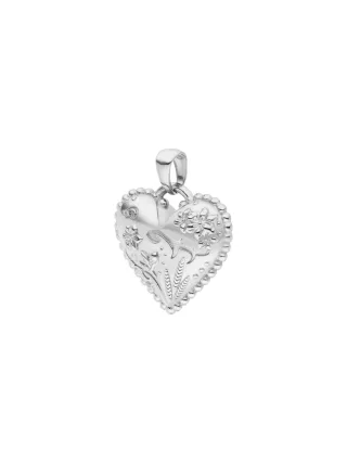 PURELEI Vintage Love Heart Charm