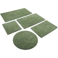 Wecon home Basics Badematte Erik, Höhe 20 mm, Baumwolle, rechteckig, waschbar, rutschfest, sehr weich, strapazierfähig, pflegeleicht
