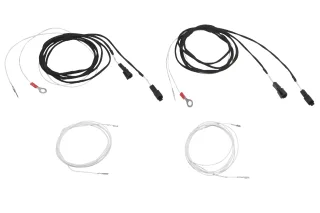 Original Kufatec Kabelbaum Kabel beleuchtete Einstiegsleisten für VW Touareg CR
