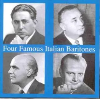 Four Famous Italian Baritones (Basiola Tagliabue Bechi und Gobbi)