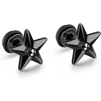 Firetti Paar Ohrstecker Schmuck Geschenk Ohrschmuck Fake Plug Star