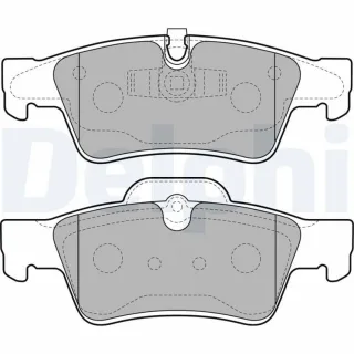 Delphi Bremsbel?ge hinten Mercedes G-Klasse Gl-Klasse M-Klasse R-Klasse