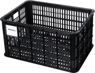 Basil Crate Fahrradkasten schwarz L 40 L