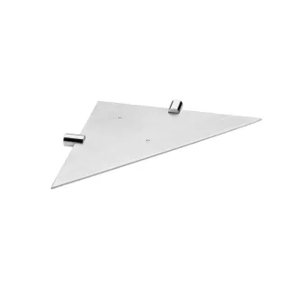 Cosmic Logic Edelstahl EckAblage 23,5 cm, Edelstahl poliert, 2260243 WJC226A0043002