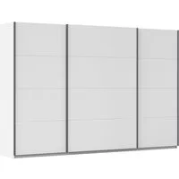 OTTO home Schwebetürenschrank Kleiderschrank Schrank Garderobe AGORDO mit Dekor- oder Hochglanzfront (Breiten 203/271/315/360 cm in drei Griff-Farben - NEU: Farbe SCHWARZ) durchdachte Innenausstattung, in 4 Breiten und 2 Höhen MADE IN GERMANY