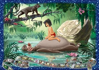 Ravensburger Puzzle 19744 - Disney Dschungelbuch [1.000 Teile]