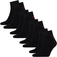 HUGO Kurzsocken SH Logo CC (4-Paar) mit Logo-Detail