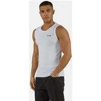 PEGADOR Muscleshirt Logo Rib Undershirt Baumwollmischung, regular fit