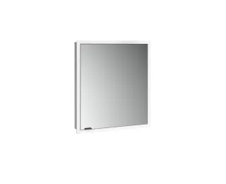 emco LED-Lichtspiegelschrank prime Slim Schwarz, 600 mm, 1-türig, Anschlag rechts, IP, 949713602 949713602