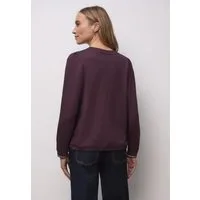 STREET ONE Langarmshirt im soften Baumwoll-Mix