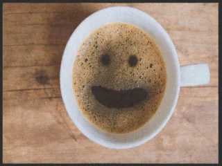 Fussmatte Kaffee 4963 | Größe: 60 cm x 45 cm