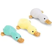 Beeztees Tierkuscheltier Hundespielzeug Ente gelb