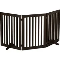 relaxdays Universalschutzgitter Braunes Absperrgitter 70 cm (3 St), 3 Panel