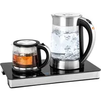 ProfiCook Wasserkocher PC-TKS 1056, 3in1 Wasserkocher, Kaffeemaschine und Teekocher